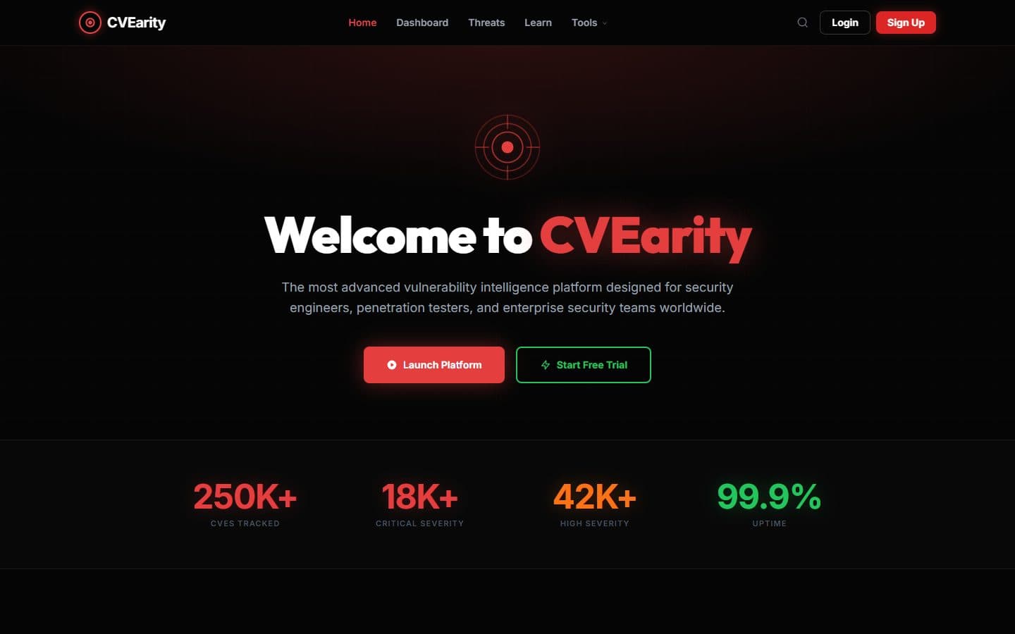 CVEarity — Vulnerability Tracker